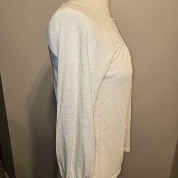 Banana Republic Smocked Lightweight Sweater XS - Picture 2 of 4